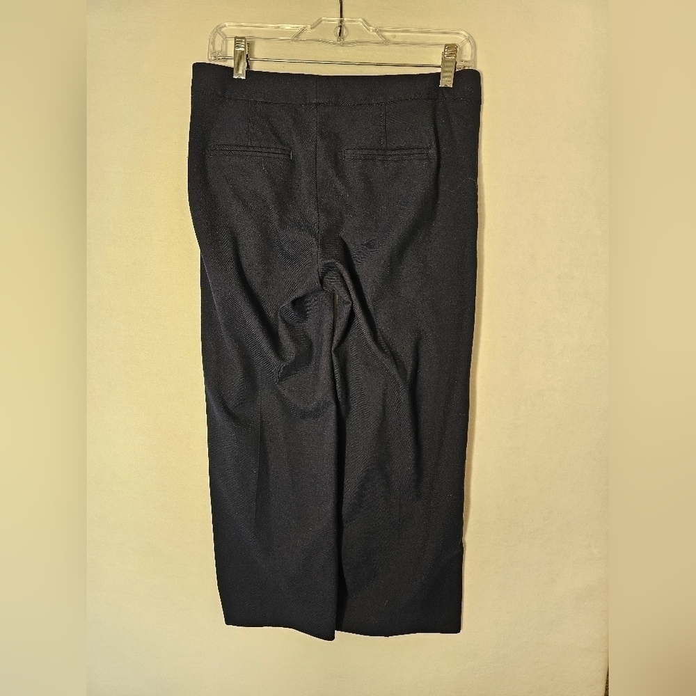 Banana Republic Navy Cropped Dress Pants Women's Size 2 - Picture 6 of 7